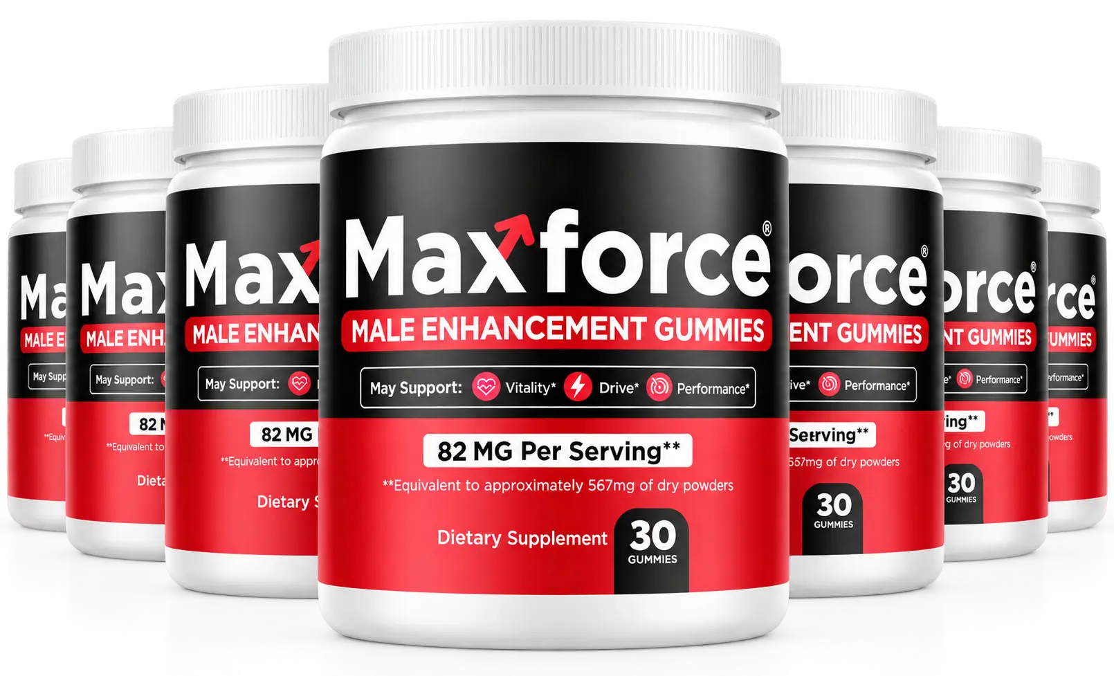 Max Force 6 Bottle Best Value Pack Max Force 6 bottle pack — best value metabolism, appetite & gut wellness supplement for women over 40